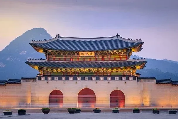 서울 광화문 정면 전경